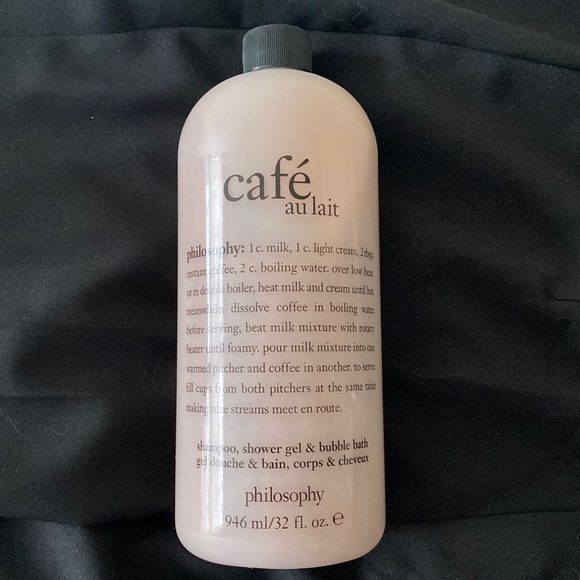 Philosophy "Cafe Au Lait" Extra Large Size 32oz. NWT - Picture 6 of 7
